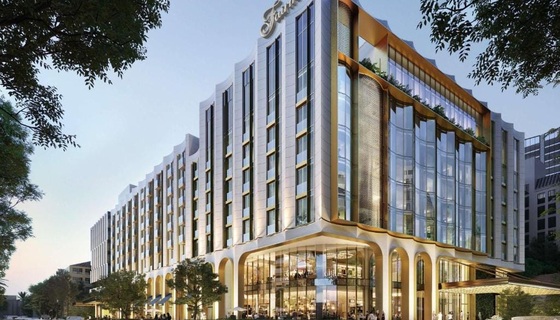 Fairmont Hanoi hotel near Hoan Kiem Lake, Vietnam